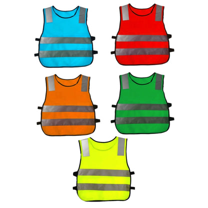 Safety Kids Reflective Stripes Clothing Children Reflective Vest(Orange) - Reflective Safety Clothing by buy2fix | Online Shopping UK | buy2fix