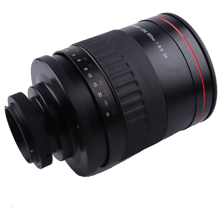 Lightdow 900mm F8.0 Telephoto Folding Reentrant Lens - Camera Accessories by Lightdow | Online Shopping UK | buy2fix