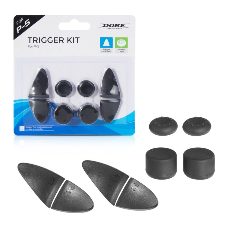 DOBE 2 Sets 8 in 1 Handle Trigger Button + Rocker Cap Suitable For PS5 - Cases by DOBE | Online Shopping UK | buy2fix