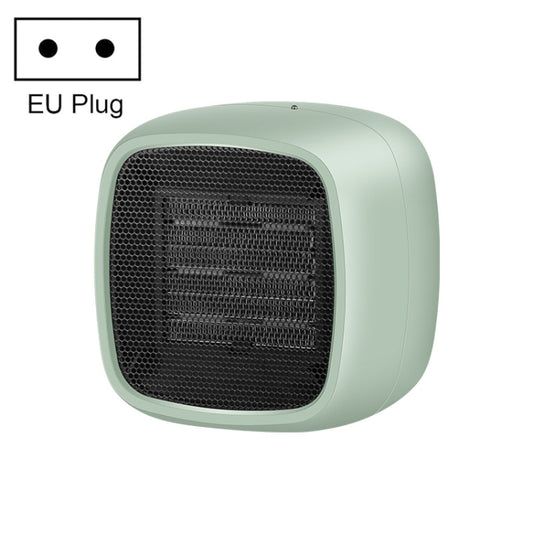 Home Desktop Mini Portable PTC Dumping Power-off Heater, Specification:EU Plug(Green) - Consumer Electronics by buy2fix | Online Shopping UK | buy2fix