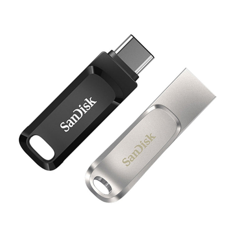 SanDisk Type-C + USB 3.1 Interface OTG High Speed Computer Phone U Disk, Colour: SDDDC3 Black Plastic Shell, Capacity: 128GB - USB Flash Drives by SanDisk | Online Shopping UK | buy2fix