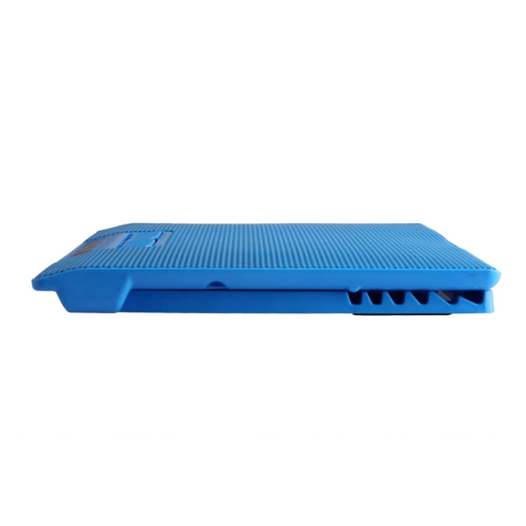 NUOXI M8 Laptop Radiator Multi-Angle Adjustment Six Fan Touch Screen Button Bracket(Blue) - Computer & Networking by NUOXI | Online Shopping UK | buy2fix