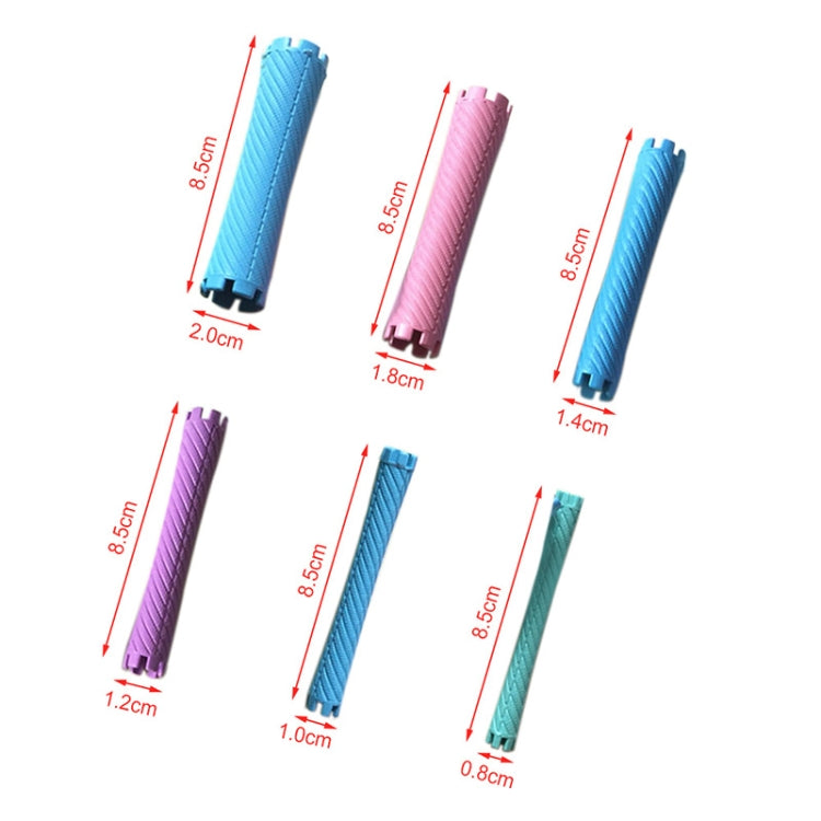 3 Sets Hair Salon Large Perm Bar Pear Flower Curly Thickened Perm Bar Hairdressing Tools(5 Bar) - Hair Trimmer by buy2fix | Online Shopping UK | buy2fix