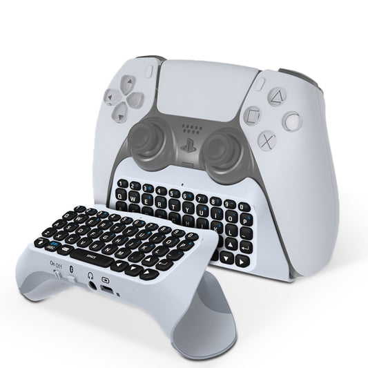 JYS-P5121 Bluetooth Wireless Handle Keyboard Can Chat Voice External Keyboard Suitable For PS5, Note: Without Handle - Gamepads by buy2fix | Online Shopping UK | buy2fix