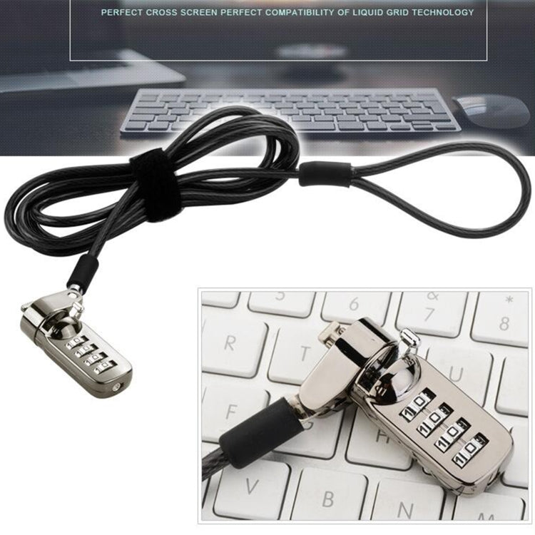 YF21067 Digital Device Anti-Theft Lock  Laptop Lock(Black) - Computer & Networking by buy2fix | Online Shopping UK | buy2fix