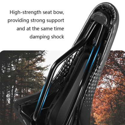 WEST BIKING YP0801117 Bike Cushion Riding Comfort Road Car Mountain Bike Seat Cushion Accessories, Size: Free Size(Black Blue) - Outdoor & Sports by WEST BIKING | Online Shopping UK | buy2fix