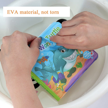 3 PCS EVA Fun Bath Book For Infants Children Playing In Water Early Education Cloth Book Bath Toy(Little Penguin) - Early Education Toys by buy2fix | Online Shopping UK | buy2fix