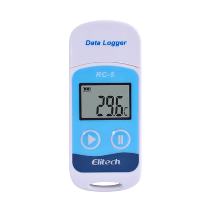 TTE35065 Digital USB Temperature Data Logger for Warehouse Storage, Refrigerated, Cold Storage and Laboratory - Home & Garden by buy2fix | Online Shopping UK | buy2fix