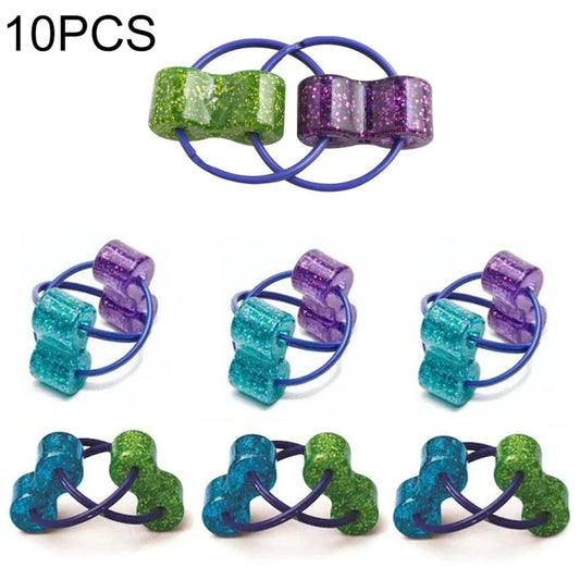 10 PCS Large Bicycle Decompression Chain Toys(Random Color) - Fidget Cube by buy2fix | Online Shopping UK | buy2fix