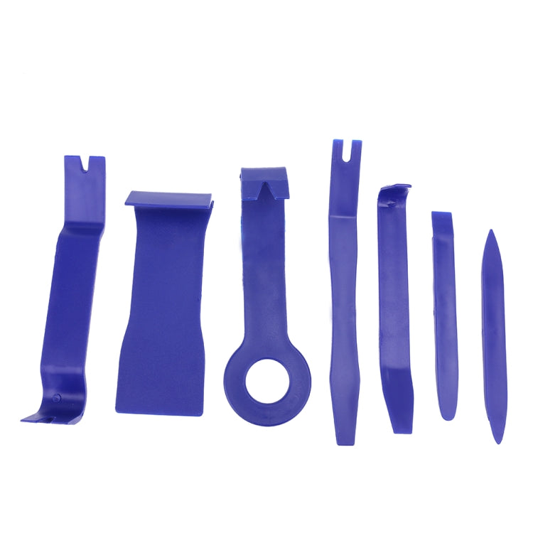 7 PCS Car Audio Conversion Tool DVD Audio Door Panel Disassembly Instrument Panel Disassemble Set Tool(Blue) - In Car by buy2fix | Online Shopping UK | buy2fix