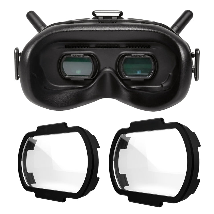 Sunnylife FV-Q9334 2 PCS Myopia Lens Nearsighted Corrective Aspherical Lens for DJI FPV Goggles V2, Colour: 200 Degree - Lens Accessories by Sunnylife | Online Shopping UK | buy2fix