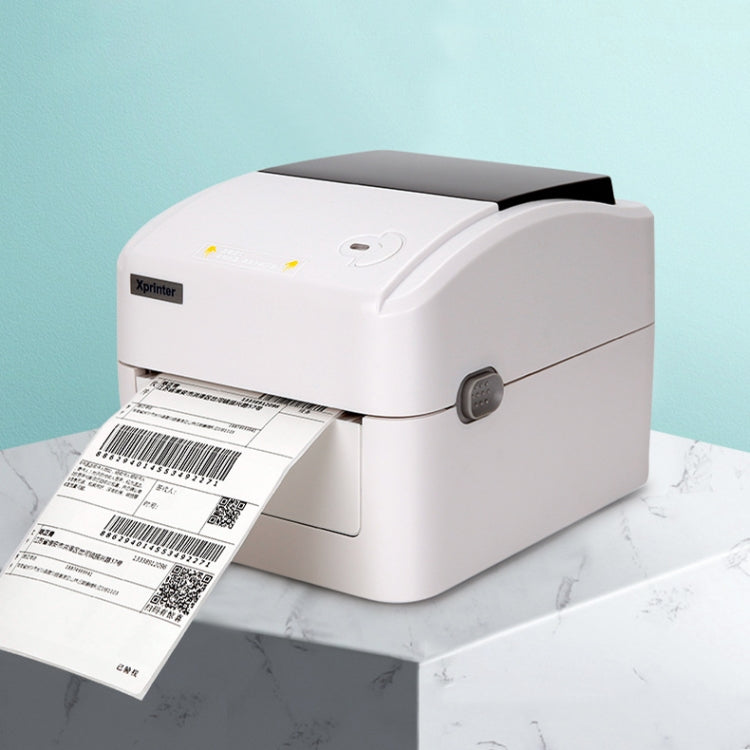 Xprinter XP-420B 108mm Express Order Printer Thermal Label Printer, Style:USB+LAN Port(EU Plug) - Consumer Electronics by Xprinter | Online Shopping UK | buy2fix