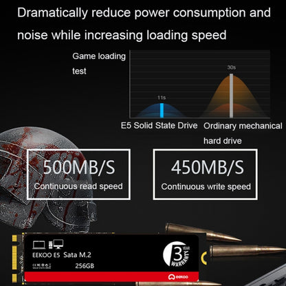 Eekoo E5 M.2 SATA Solid State Drives for Desktops / Laptops, Capacity: 128G - Computer & Networking by eekoo | Online Shopping UK | buy2fix