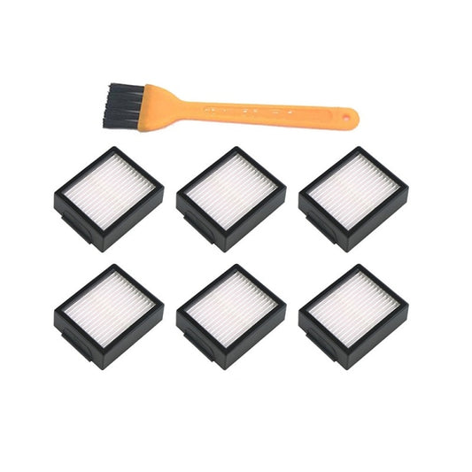 Sweeping Robot Hypa Filter For Irobot I7 I7+ E5 E6(6 Filters + Brush) - Consumer Electronics by buy2fix | Online Shopping UK | buy2fix