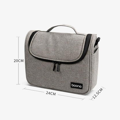 Baona BN-H011 Digital SLR Camera Bag Lens Storage Shoulder Bag(Gray) - Camera Accessories by Baona | Online Shopping UK | buy2fix