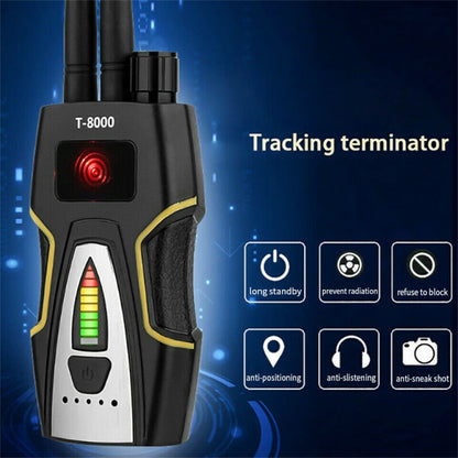 T8000 Wireless Signal Detector GPS Defense Location Finding Camera Anti-Candid Anti-Tracking Detection Instrument - Security by buy2fix | Online Shopping UK | buy2fix