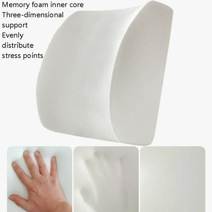 Office Waist Cushion Car Pillow With Pillow Core, Style: Memory Foam(Mesh Royal Blue) - Home & Garden by buy2fix | Online Shopping UK | buy2fix