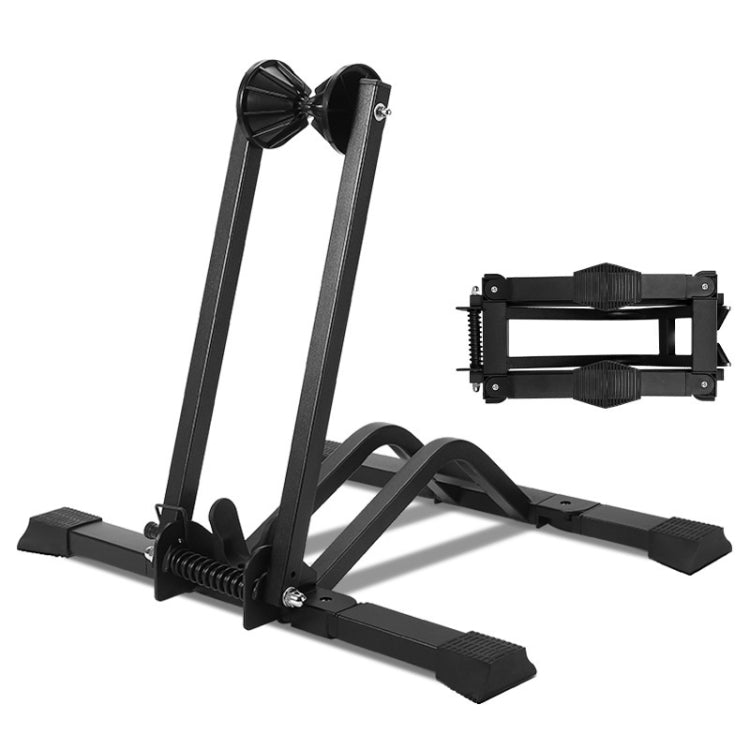 WEST BIKING Portable Bicycle Parking Display Stand(Black) - Holders by WEST BIKING | Online Shopping UK | buy2fix