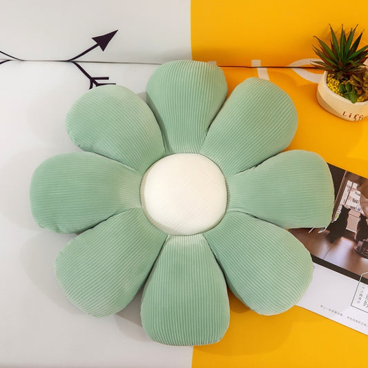 Small Daisy Flower Soft Elastic Cushion Pillow 72cm(Dark Green) - Home & Garden by buy2fix | Online Shopping UK | buy2fix