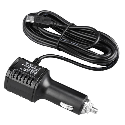 H519 Car Charger Driving Recorder Power Cord Dual USB With Display Charging Line, Specification: Mini Right Elbow - In Car by buy2fix | Online Shopping UK | buy2fix