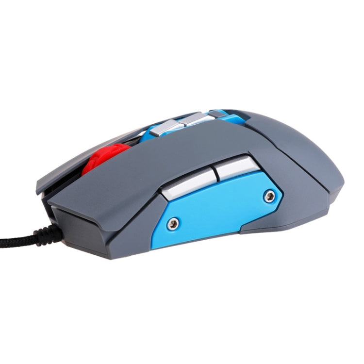 MOS9A 9 Keys 1600DPI Office Game USB Voice-Activated Voice Macro Programming Mouse, Cable Length: 2m - Wired Mice by buy2fix | Online Shopping UK | buy2fix