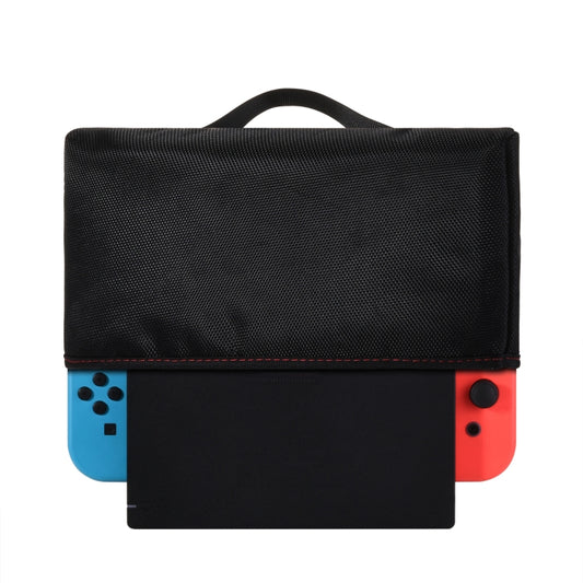 Game Console Protective Sleeve Carrying Strap Waterproof Nylon Protective Cover For Nintendo Switch(Black) - Bags by buy2fix | Online Shopping UK | buy2fix