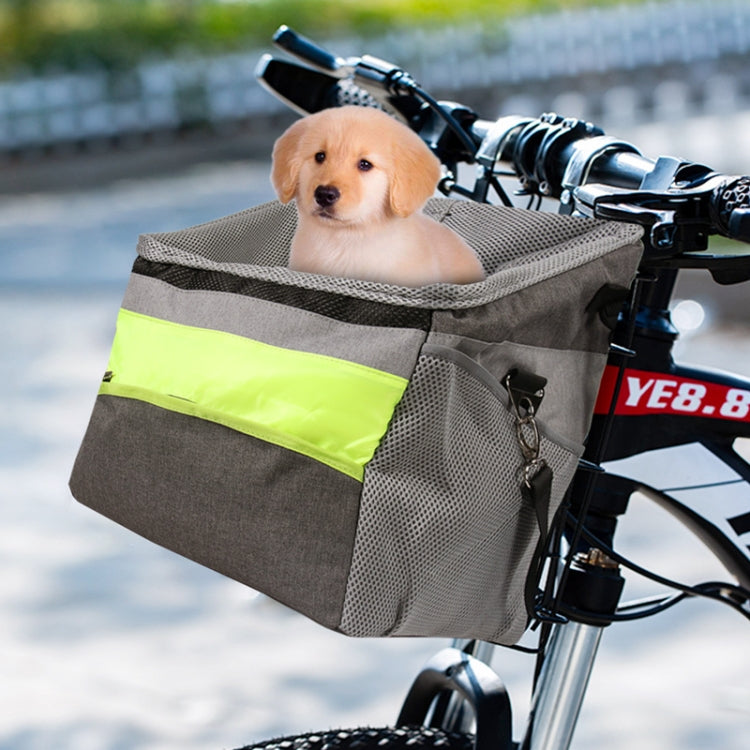 G74 Bicycle Basket Pet Package Convenient Pet Bag(Black) - Bicycle Bags by buy2fix | Online Shopping UK | buy2fix