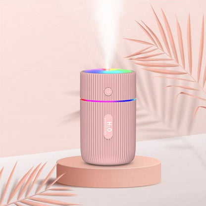 Colorful Cup Humidifier USB Mini Car Air Purifier(Pink) - Home & Garden by buy2fix | Online Shopping UK | buy2fix