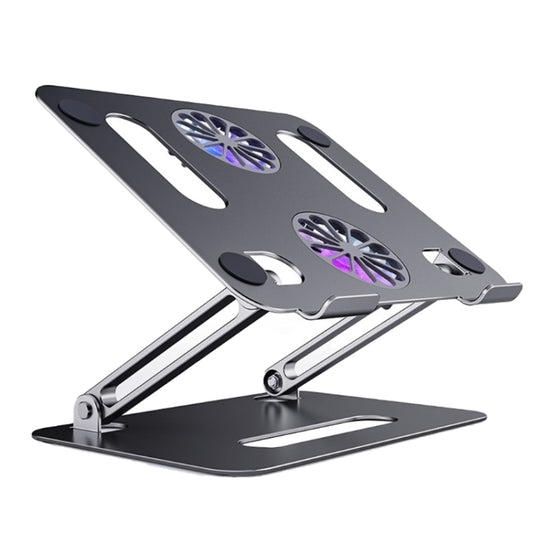 BONERUY P43F Aluminum Alloy Folding Computer Stand Notebook Cooling Stand, Colour: Grey - Computer & Networking by BONERUY | Online Shopping UK | buy2fix