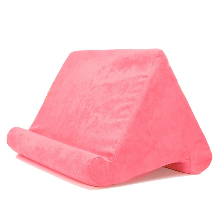 Tablet Mobile Phone Bracket Multi-Angle Pillow, Size: 27x25x23cm(Dark Pink) - Lazy Bracket by buy2fix | Online Shopping UK | buy2fix