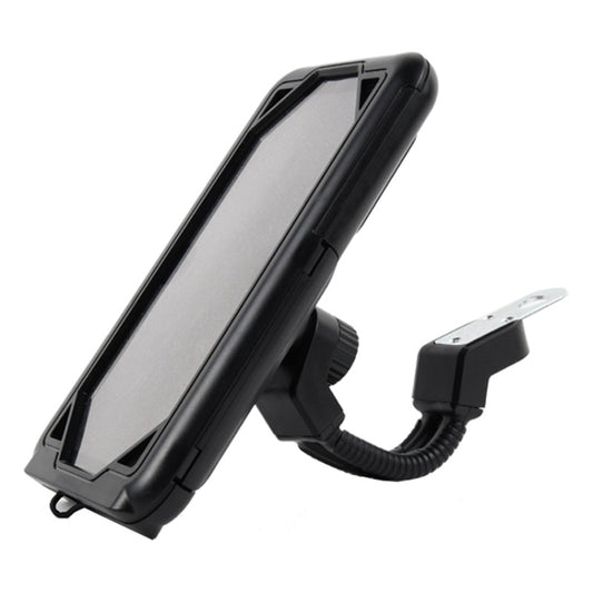 Motorcycle Bicycle Waterproof Mobile Phone Holder, Style: Rearview Mirror (7 inch) - Outdoor & Sports by buy2fix | Online Shopping UK | buy2fix