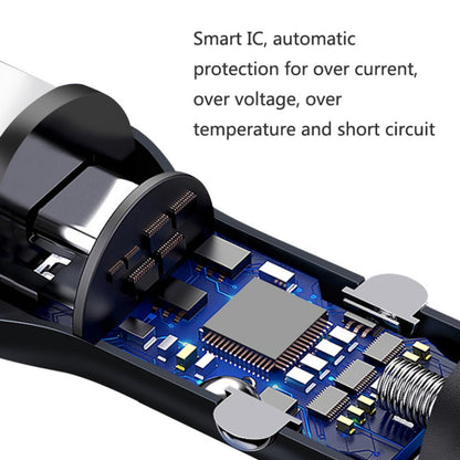 QIAKEY BK913 Dual Ports Fast Charge Car Charger - Car Charger by QIAKEY | Online Shopping UK | buy2fix