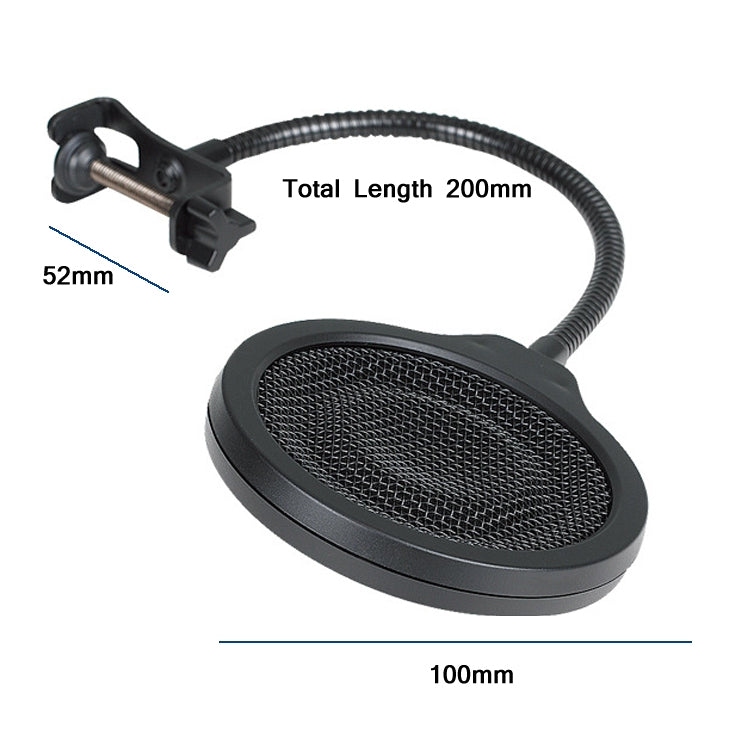 TEYUN PS-3 Microphone Live Recording Noise Reduction Blowout Cover(Black) - Windshield by TEYUN | Online Shopping UK | buy2fix