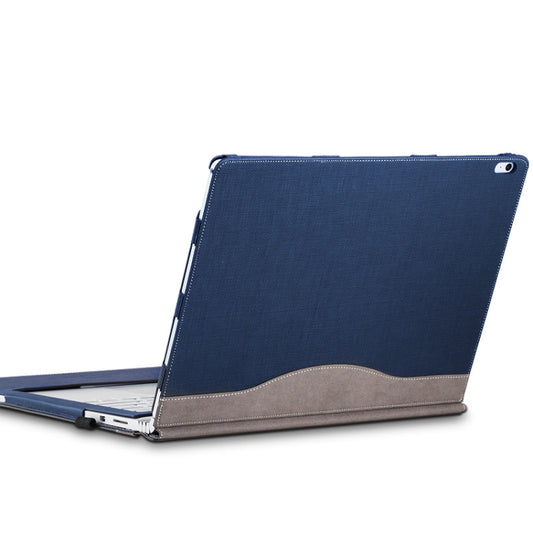 PU Leather Laptop Protective Sleeve For Microsoft Surface Book 2 15 inches(Deep Blue) - Other by buy2fix | Online Shopping UK | buy2fix