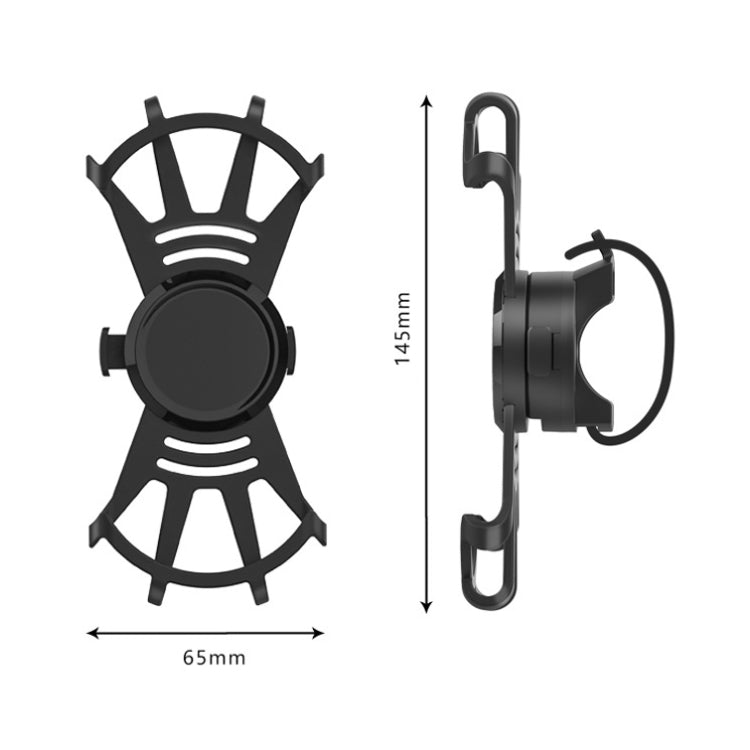 M-8 Multi-Functional 360 Rotating Bicycle Phone Frame(Black) - Outdoor & Sports by buy2fix | Online Shopping UK | buy2fix