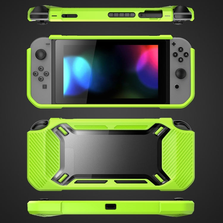 Scratch-Resistant Back Cover For Nintendo Switch(Green + Blue) - Cases by buy2fix | Online Shopping UK | buy2fix