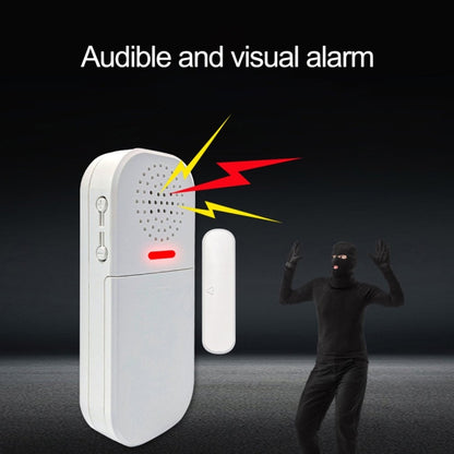 MC-05 130dB Remote Door Magnetic Alarm With Light Reminder - Security by buy2fix | Online Shopping UK | buy2fix