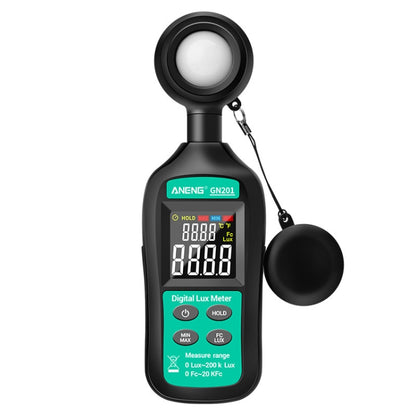 ANENG GN-201 High Precision Handheld Light Meter - Light & Sound Meter by ANENG | Online Shopping UK | buy2fix