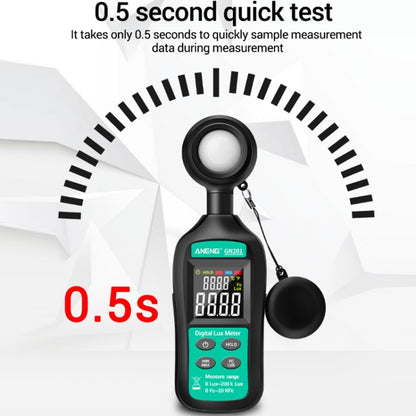 ANENG GN-201 High Precision Handheld Light Meter - Light & Sound Meter by ANENG | Online Shopping UK | buy2fix