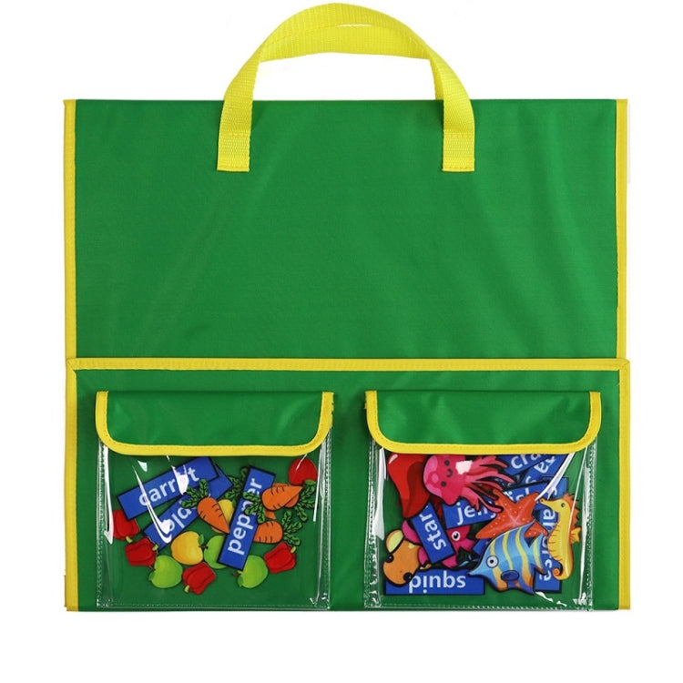 Story Theme Portable Felt Board Classroom Desktop Auxiliary Teaching Kids(Fruit Vegetable Theme) - Early Education Toys by buy2fix | Online Shopping UK | buy2fix