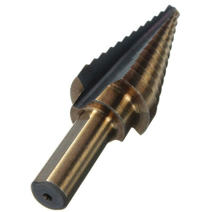 Pagoda Drill Bit High Speed ??Steel Opener Triangle Handle Stairs Drill Bit(5 In 1 Boxed) - Drill & Drill Bits by buy2fix | Online Shopping UK | buy2fix