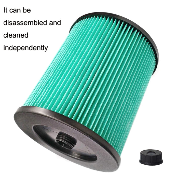 Hypa Cartridge Clean Filter For Craftsman 9-17912 Vacuum Cleaner Accessories(Green) - Consumer Electronics by buy2fix | Online Shopping UK | buy2fix