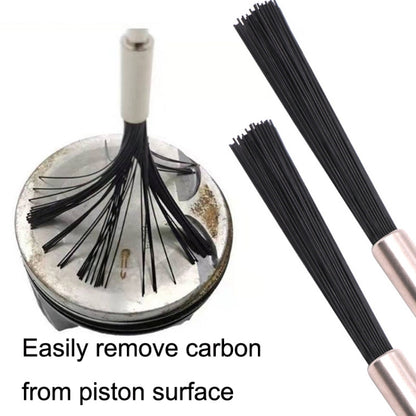 2 PCS Car Engine Cylinder Carbon Cleaning Brush, Specification: Carbon Brush - In Car by buy2fix | Online Shopping UK | buy2fix