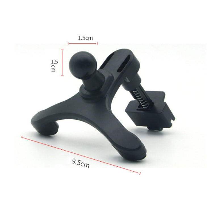 10 PCS R139-004 Car Air Outlet Mobile Phone Holder Clip, Color: Black - In Car by buy2fix | Online Shopping UK | buy2fix