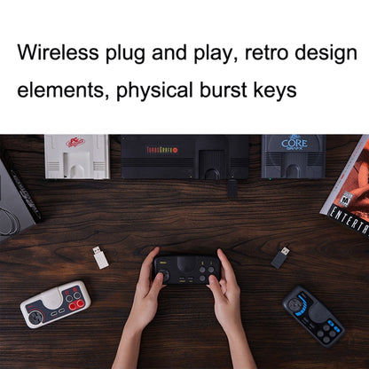 8Bitdo PCE2.4G Wireless Gamepad For Switch(Dark Gray) - Gamepads by 8Bitdo | Online Shopping UK | buy2fix