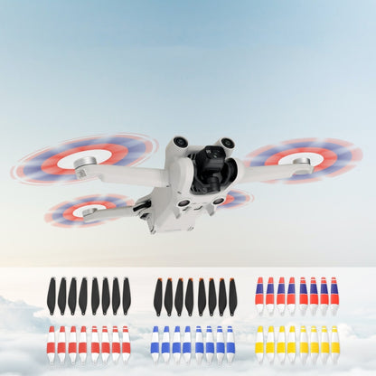 8 PCS 6030F Double Sided Colorful Low Noise Wing Propellers For DJI Mini 3 Pro, Color: Silver Tip - DJI & GoPro Accessories by buy2fix | Online Shopping UK | buy2fix