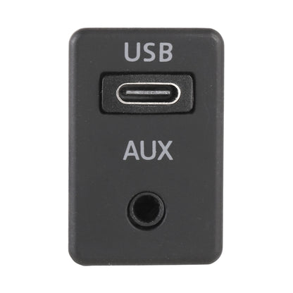 Car Universal Modified Type-C+AUX Interface Charging Use Extension Seat - In Car by buy2fix | Online Shopping UK | buy2fix