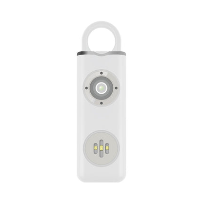 Anti-wolf Alarm Rechargeable Female Student Self-defense Keychain(White) - Security by buy2fix | Online Shopping UK | buy2fix