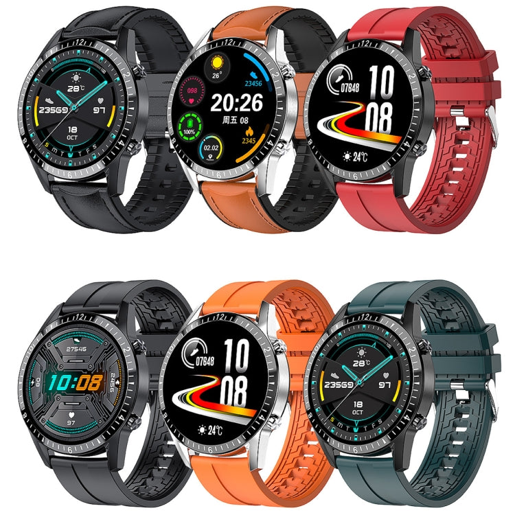 I9 1.3 Inch Heart Rate/Blood Pressure/Blood Oxygen Monitoring Watch, Color: Black Steel - Smart Wear by buy2fix | Online Shopping UK | buy2fix