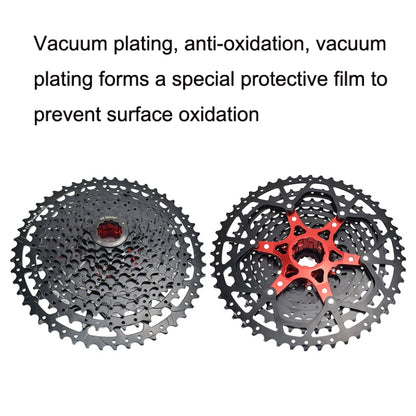 VG Sports Split Mountain Bike Lightweight Cassette Flywheel, Style: 10 Speed 42T (Black) - Outdoor & Sports by VG Sports | Online Shopping UK | buy2fix